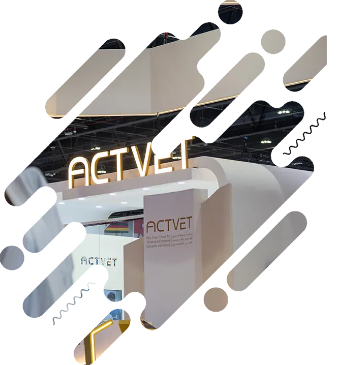 Immersive event setup with LED wall